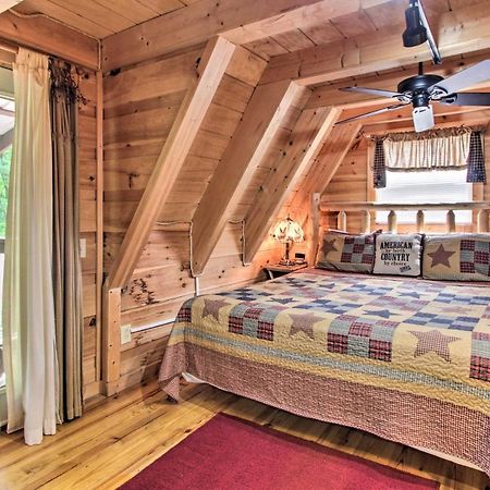 A-Frame Cabin With Hot Tub Less Than 1 Mi To Ober Gatlinburg Vila Exterior foto