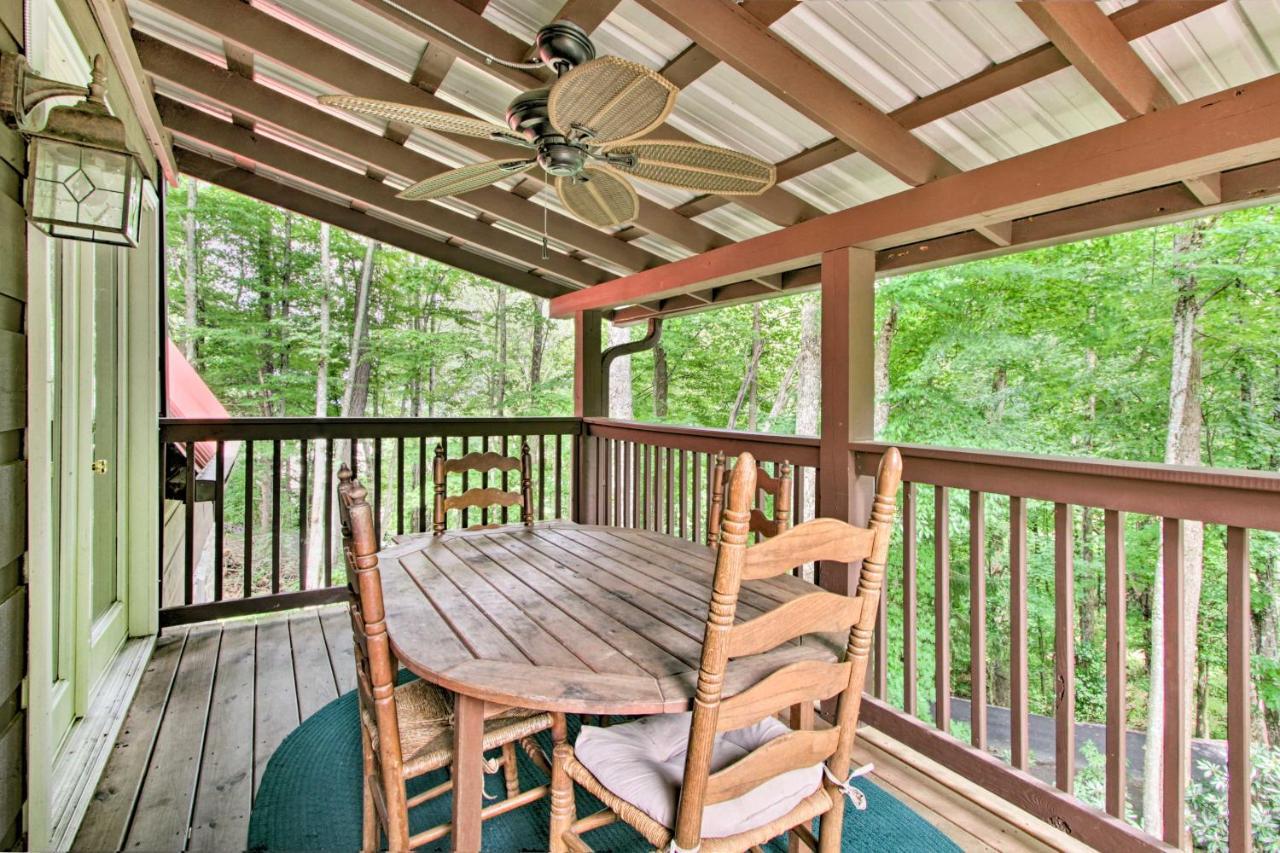 A-Frame Cabin With Hot Tub Less Than 1 Mi To Ober Gatlinburg Vila Exterior foto