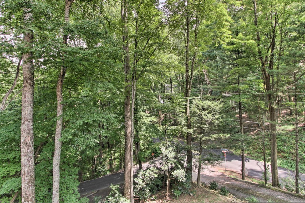 A-Frame Cabin With Hot Tub Less Than 1 Mi To Ober Gatlinburg Vila Exterior foto