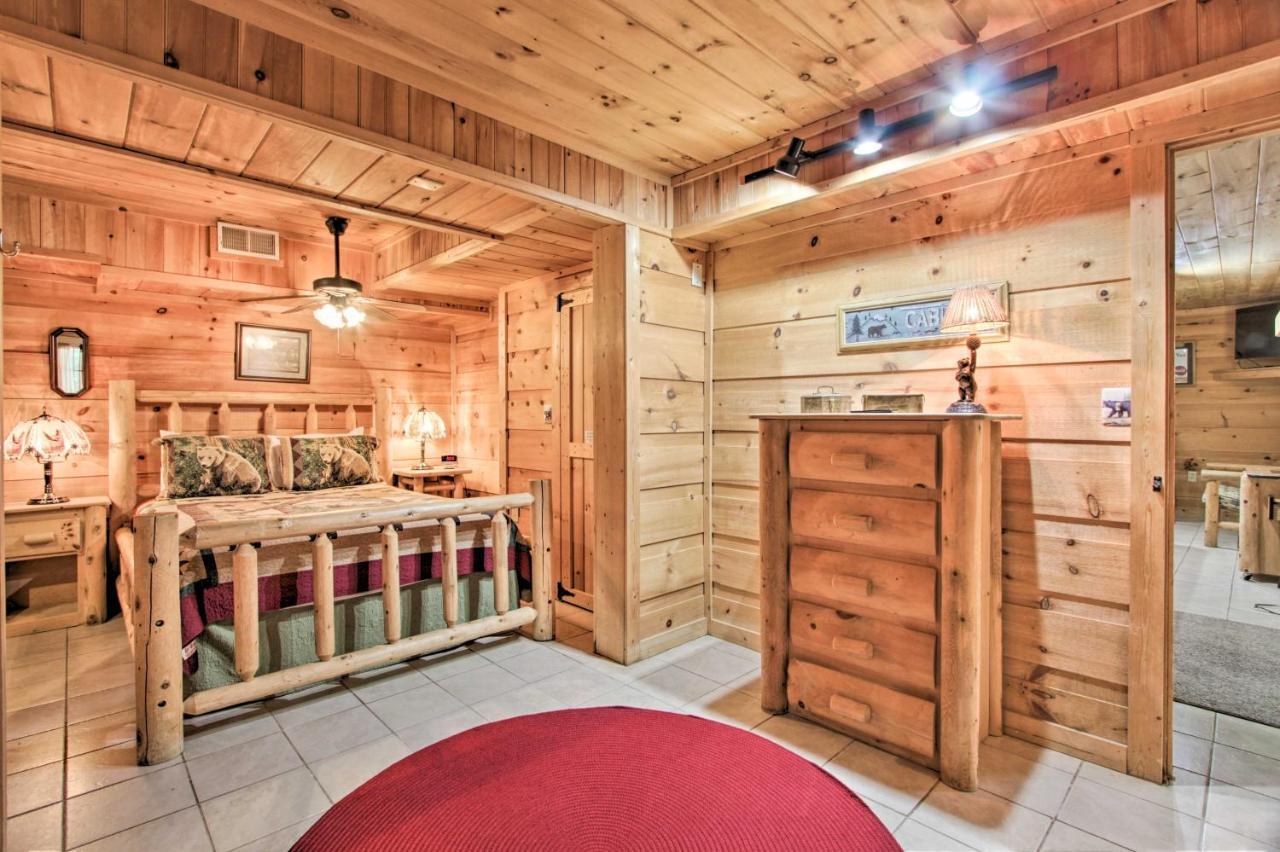 A-Frame Cabin With Hot Tub Less Than 1 Mi To Ober Gatlinburg Vila Exterior foto